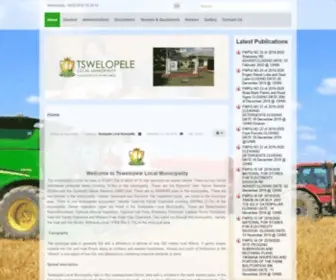 Tswelopele.gov.za(Tswelopele Local Municipality Tswelopele Local Municipality) Screenshot