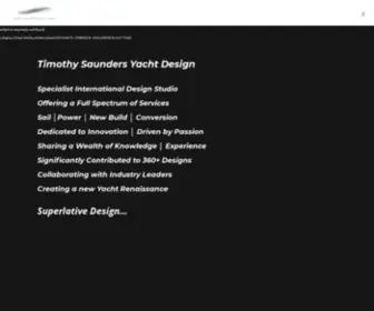 TSYD.com(Timothy Saunders Yacht Design) Screenshot