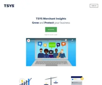 TSYsmerchantinsights.com(TSYS) Screenshot