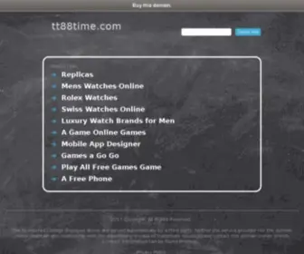 TT88Time.com(TT 88 Time) Screenshot