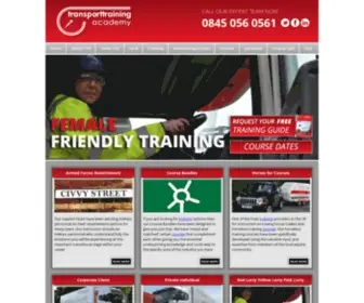 TTacademy.com(Transport Training Academy) Screenshot