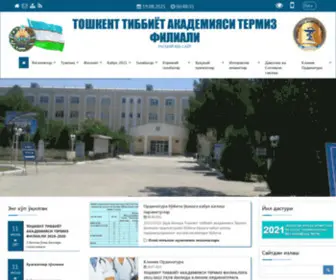 TTatf.uz(TOSHKENT TIBBIYOT AKADEMIYASI TERMIZ FILIALI) Screenshot