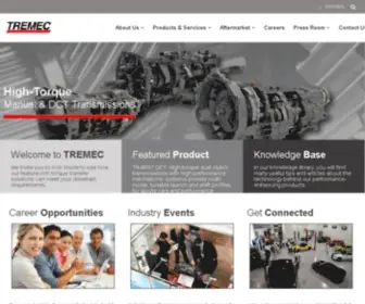 TTcautomotive.com(Tremec) Screenshot