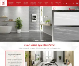 TTcceramic.com(Gạch Ốp Lát Cao Cấp TTC) Screenshot