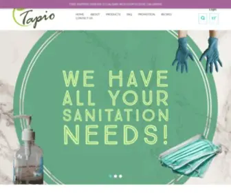 TTcompany.ca(Paper and Packaging Products. Tapio Tea Company) Screenshot