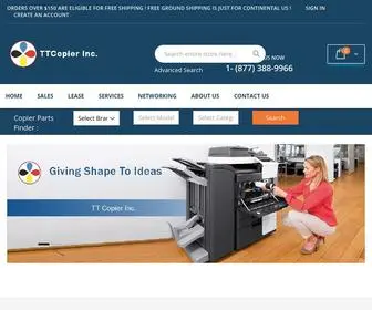 TTcopier.com(Toner Town) Screenshot