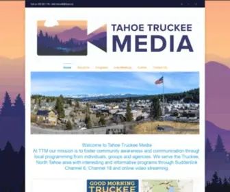 TTCTV.org(Tahoe Truckee Media) Screenshot