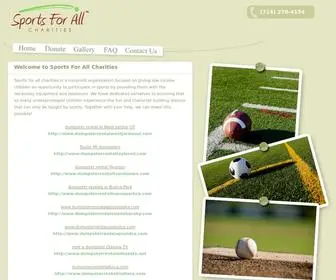 TTD8888.com(Sports for all charities) Screenshot