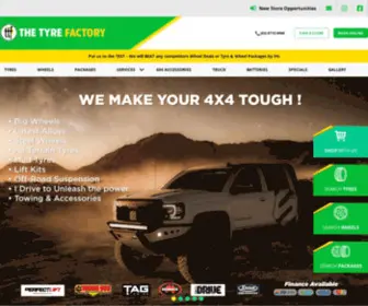 TTF.com.au(TTF The Tyre Factory) Screenshot