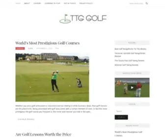 TTggolf.com(Nashville golf) Screenshot