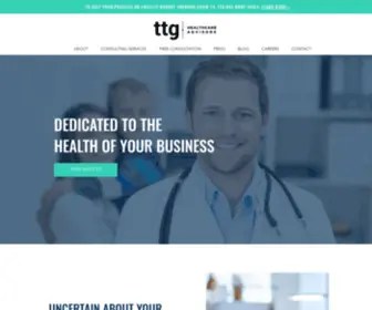 TTghealthcareadvisors.com(TTG Healthcare Advisors) Screenshot