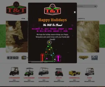 TTgolfcarts.com(T&T Golf Carts) Screenshot