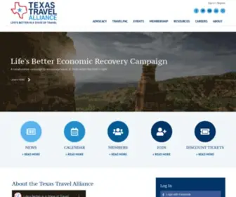 TTia.org(Texas Travel Industry Association) Screenshot