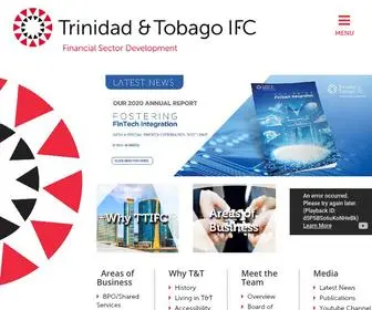 TTifc.co.tt(The Trinidad and Tobago Financial Centre (TTIFC)) Screenshot