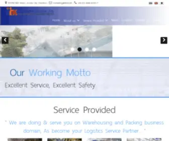 TTKL.co.th(TTK Logistics (Thailand) Co) Screenshot
