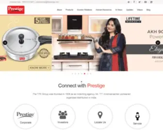 TTKprestige.com(TTK Prestige) Screenshot