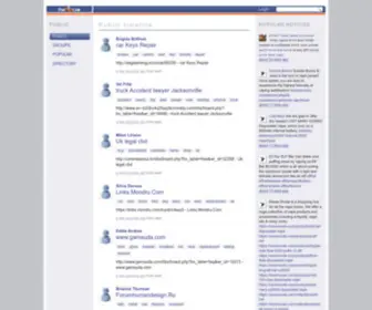 TTlink.com(Public timeline) Screenshot