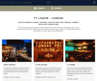 TTliquor.co.uk(TT Rooftop Restaurant) Screenshot