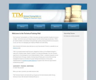 TTM-LLC.com(Technical Training Mall) Screenshot