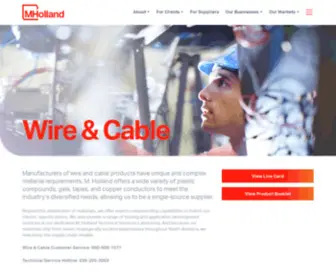 TTmarketinginc.com(Wire & Cable Materials Distributor) Screenshot