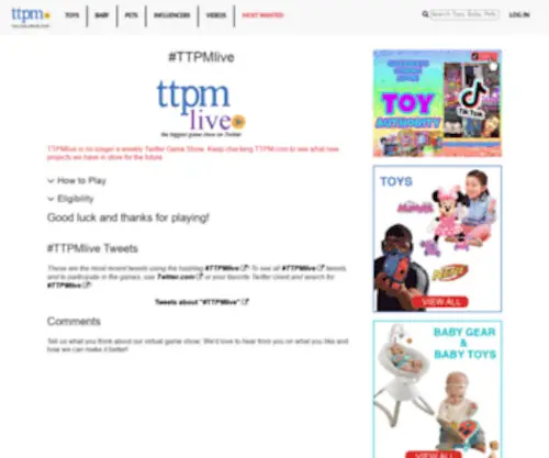 TTPmlive.com Screenshot