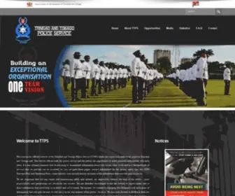 TTPS.gov.tt(Trinidad and Tobago Police Service) Screenshot