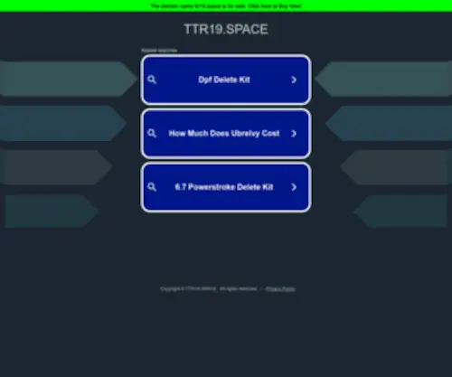 TTR19.space(TTR 19 space) Screenshot