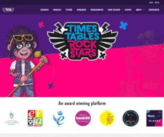 TTrockstars.com(Times Tables Rockstars) Screenshot