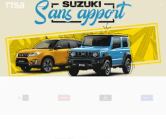 TTsaguadeloupe.fr(Distributeur SUZUKI) Screenshot