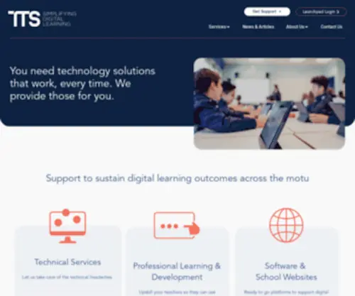 TTS.co.nz(Unlock the Future of Education with TTS) Screenshot