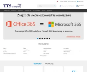 TTS.com.pl(TTS Company) Screenshot