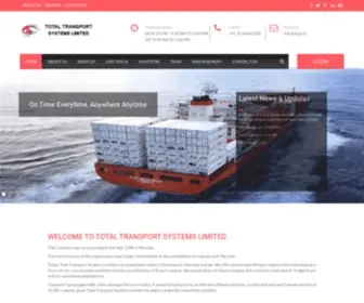 TTSPL.in(Total Transport Systems Limited) Screenshot