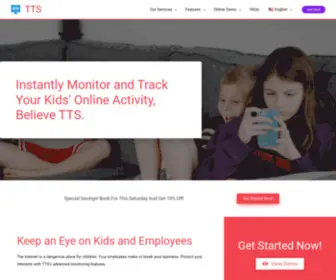 TTSPY.net(Instantly Monitor and Track Your Kids' Online Activity) Screenshot