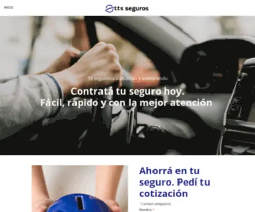 TTsseguros.com(TTS SEGUROS) Screenshot