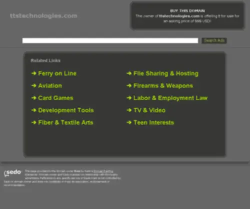 TTstechnologies.com(TTstechnologies) Screenshot