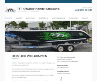 TTT-Stralsund.de(HERZLICH WILLKOMMEN AUF UNSERE SEITE) Screenshot