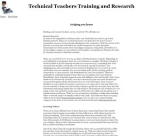 TTTibhopal.com(Technical Teachers Training and Research) Screenshot