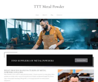 TTTmetalpowder.com(新乡卧八保险股份有限公司) Screenshot