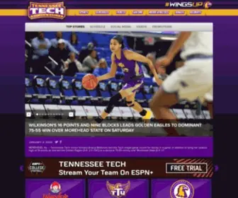 TTusports.com(Tennessee tech) Screenshot
