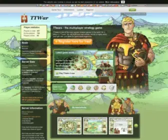 TTwars.com(The online multiplayer strategy game) Screenshot
