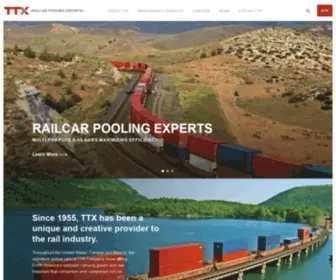 TTX.com(RAILCAR POOLING EXPERTS) Screenshot