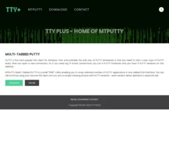 TTYplus.com(TTY PLUS) Screenshot