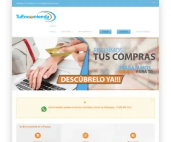 TU-Encomienda.com(Envíos a Venezuela de Encomiendas) Screenshot