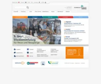 TU-Ilmenau.de(Startseite) Screenshot
