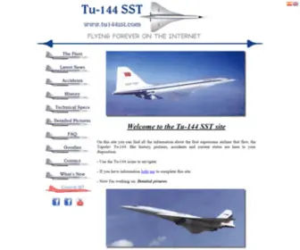 TU144SST.com(Flying Forever on the Internet) Screenshot