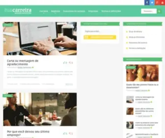 Tuacarreira.com.br(Tudo que você precisa saber sobre a sua carreira e o mercado de trabalho) Screenshot