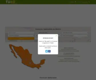 Tuad.com.mx(Anuncios Clasificados Gratis en México) Screenshot