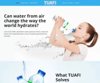 Tuafi.com(Atmospheric Water Generation Factories) Screenshot