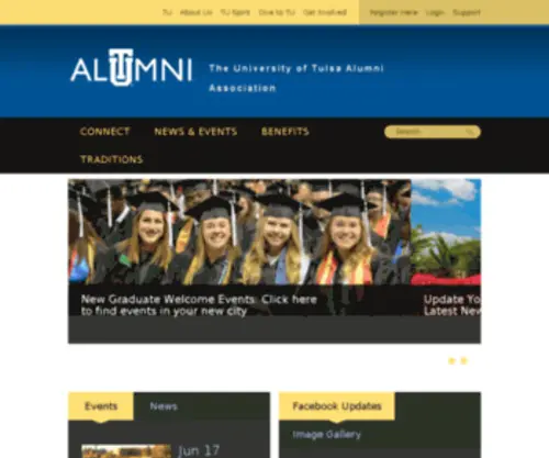 Tualumni.com(Tualumni) Screenshot
