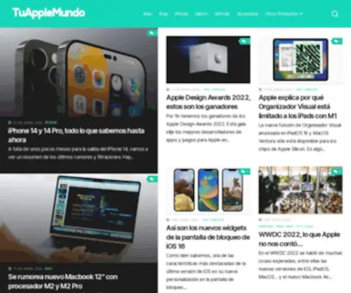 Tuapplemundo.com(IPhone, iPad y iOS) Screenshot